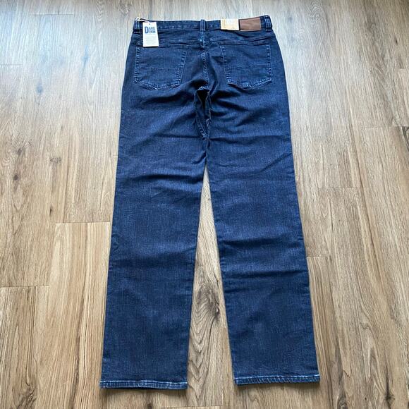 Prana Hillgard Jean Men’s 36x34 Dark Ozone Wash Standard Fit Straight Leg Hiking - Picture 2 of 7